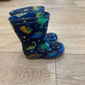 Kids Dinosaur Rain Boots